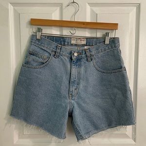 Vintage High Waisted Mom Jean Shorts